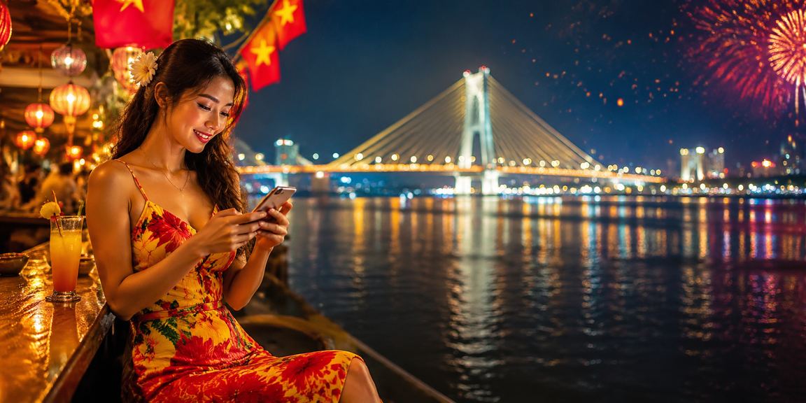 Người dùng Cần Thơ xem kết quả xổ số trực tuyến tại chợ đêm trên smartphone